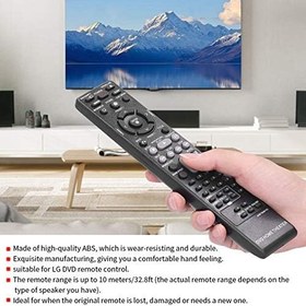 Resim DVD Uzaktan Kumanda, 32.8ft'ye Kadar Uzaktan Kumanda Mesafesi Akb73636102 Model DVD Player DVD Uzaktan kumandalı Silikon tuş takımı Ile Uzaktan Kumanda 