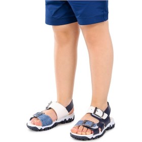 Resim Kiko Kids Erkek Çocuk Sandalet Arz 2359 Lacivert - Mavi 