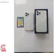 Resim Apple iPhone 11 Pro İkinci El TR | 64 GB | Gümüş İkinci El CENAY TELEKOM İPHONE 11 PRO 64GB PİL %100 BEYAZ RENK