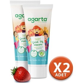 Resim Agarta Doğal Çocuk Diş Macunu 2 x 75 ML 