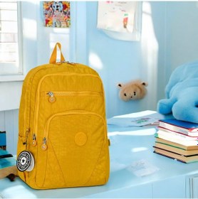 Resim Çok Gözlü Su Geçirmez Suluklu Ortopedik Sırt Çantası Model 68 