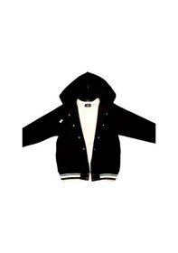 Resim Carinos Erkek Çocuk Kapüşonlu 2li Sweatshirt-14687 Siyah 
