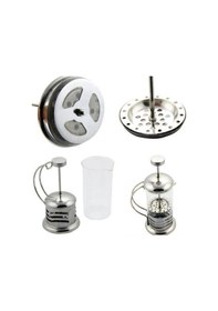 Resim 800 Ml Bitki Çayı Demleme Kupası Süzgeçli Çay Ve Kahve Kupası French Press Şeffaf 