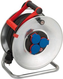 Resim Brennenstuhl Brobusta IP44 Eksport Profosyonel Makaralı Kablo 50 Metre 