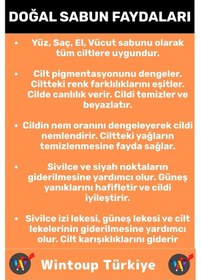 Resim Doğal Güzel Kokulu Derinlemesine Cilt Yüz Temizleyici Nemlendirici Organik Acıbadem Sabunu 4 Adet 