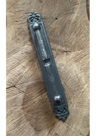 Resim DEKORATİF PİRİNÇ OKSİT SİYAH AHŞAP KAPI KULPU KAPI ÇEKME KOLU 36C 