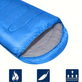 Resim Kamp ve açık hava maceraları için 700 gram uyku torbası 