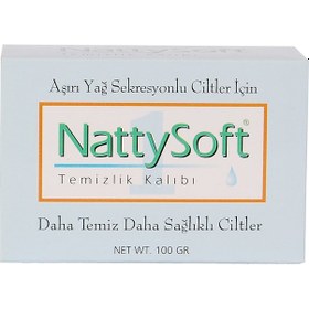 Resim Nattysoft Aşırı Yağ Sekresyonlu Ciltler için Temizleme Kalıbı 100 G 
