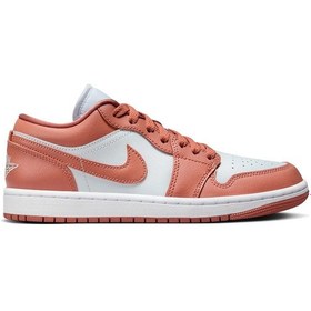 Resim Nike Air Jordan 1 Low Sneaker Ayakkabı Dc0774-080 Dar Kalıp Pembe 