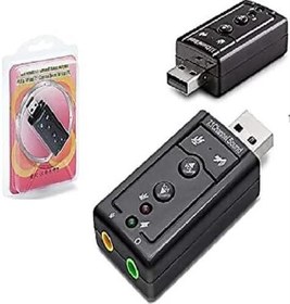 Resim Harici Usb 7.1 Kanal Usb 3.5 Mm Jack Dönüştücü Ses Kartı 