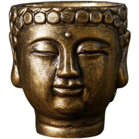 Resim Suntek Buda Head Ekiter Hediyesi Dekoratif Sak Tenceresi Bronz 