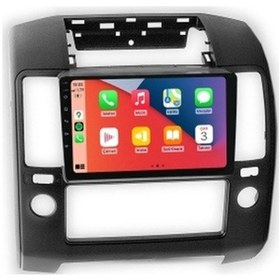 Resim Nissan Navara 2006-2010 8gb Ram 64gb Hafıza 8 Çekirdek Carplay Kamera Android Multimedya 9" 