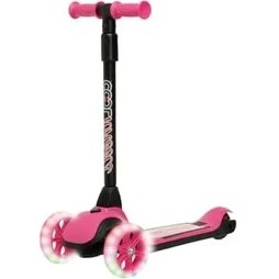 Resim Tech Butiq Wheels Cortix LED Işıklı 3 Tekerlekli Katlanabilir Çocuk Scooter Pembe Cortıx 