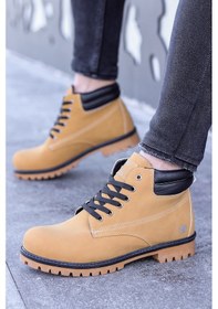 Resim Vojo Arex Suya Dayanıklı Casual Kışlık Erkek Bot 267800001819 33 Sarı Sarı 