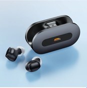 Resim Baseus Gerçek Kablosuz Kulaklık Bluetooth 5.3 Hifi Sporcu Kulaklığı Hızlı Şarj Black 