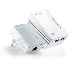 Resim Tp-Link k-1 Tl-wpa4220 Kıt, Av600 N300 Mbps Wi-fi Powerline Adaptör Kiti 