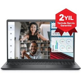 Resim DELL Vostro 3520, N1608PVNB3520U, i7-1255U, 15,6" FHD, 8Gb Ram, 512Gb SSD, Paylaşımlı Ekran Kartı, Free Dos Notebook (5849332) 