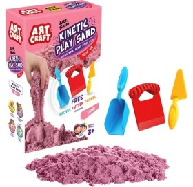 Resim Renas Store 03693 Aksesuarli Pembe Ki̇neti̇k Oyun Kumu 1000 gr 