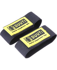 Resim Liangduo Shop Sarı Stil 2 Adet Bisiklet Yansıtıcı Ayak Bileği Bacak Bant Bandı Açık Bisiklet Pantolonu Pantolon Alt Bantları (Yurt Dışından) 