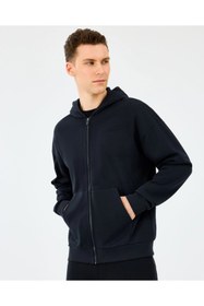 Resim Skechers S2610014 M Essential Full Zip Hoodie Sweatshirt Erkek Kapüşonlu Sweatshirt 