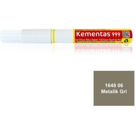 Resim Tam Örtücü Rötuş Kalemleri 1648 06 Kb Metalik Gri Tam Örtücü Rötuş Kalemi-12488 