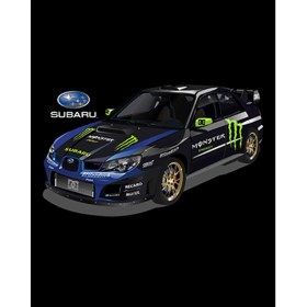 Resim Subaru Monster Büyük Sırt Patch Yama 