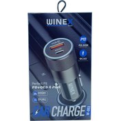 Resim Özdemirhome Çınarcık Tk PD 20W + QC3.0 USB Hızlı Araç Şarj Başlığı WINEX W-003 