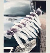 Resim Aker Hediyelik (G)20 Adet Düğün Arabası Süsü Gelin Arabası Konvoy Süsü 