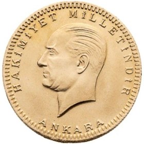 Resim Ata Lira Altın 102. Yıl Yeni Tarihli 