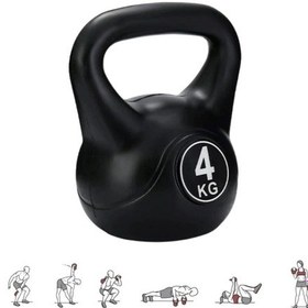 Resim CKSpor 4 KG Kettlebell Çaydanlık Tipi Dambıl Ağırlık CKS201 