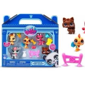 Resim Hype Store Littlest Pet Figür Set Minişler Plaj/çiftlik Temalı Karakter Figürler 