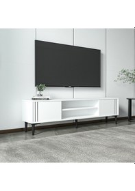 Resim Snow Tv Sehpası Beyaz 