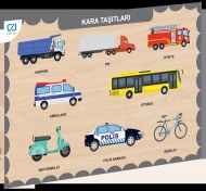 Resim 675 CAAHS-3200 CA GAMES AHŞAP KARA TAŞITLARI BUL-TAK 