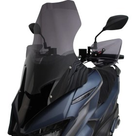 Resim GP Kompozit Şeffaf Ön Cam 79 cm SYM Jet X 125 2022-2025 Uyumlu Esnek Malzeme ile Güvenli Sürüş 