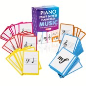 Resim 104 Piyano Müzik Teorisi Kartları, Piyano Nota Hafıza Kartı Seti, Piyano ve Elektronik Klavye Müzik Öğrenme Kartları, 76 Müzik Teorisini İçerir, 28 Nota Kartı, Piyano Öğretimi ve Başlangıç Seviyesindeki Kişiler için Müzik Teorisini Hızlıca Öğrenmenize Yardımcı Olur 