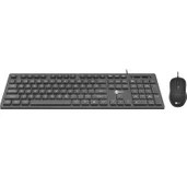 Resim Lenovo Lecoo CM102 USB Kablolu Siyah Q Klavye Mouse Set (4767) - ARS2050-7810 
