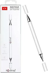 Resim NovStrap Samsung Galaxy S6 Lite P620 P625 P610 P615 P613 ile Uyumlu 2in1 Dokunmatik Tablet Kalemi Stylus 