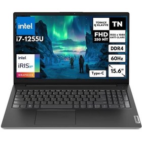 Resim Lenovo V15 G3 IAP 82TT00C6TXFR6 i7-1255U 16 GB 2 TB SSD 15.6" Free Dos Dizüstü Bilgisayar 