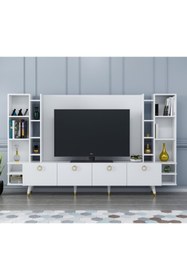 Resim MOBİLYA GEZEGENİ Pastel X2125 Parlak Beyaz 220 Cm 