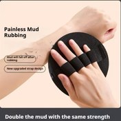 Resim Neopren Saplı Peeling Vücut Fırçası - Ağrısız Çamur Ovma, Çift Taraflı Geliştirilmiş Çamur Temizleme, Erkek ve Kadınlar için Evde Banyo Deneyimi, Peeling Banyo 