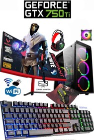Resim DMC N135x (PUBG,GTA 5) Ryzen 5 3600,32gb Ram,512gb Ssd,4gb Gtx750ti,24''oyuncu Masaüstü Bilgisayar 