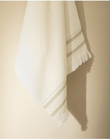 Resim Madame Coco Clarna %100 Pamuk Banyo Havlusu - Beyaz/yeşil 8684427204320 Çok Renkli 