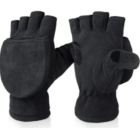 Resim /ea/kışlık Dönüştürülebilir Eldivenler Kapaklı Eldivenler Sıcak Polar Polar 