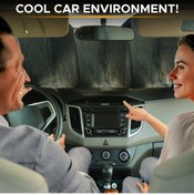 Resim Ankaflex Araba Buz Kar Güneş Koruyucu Örtü Oto Araç Kar Buz Önleyici Ön Cam Koruyucu Güneşlik Branda Uyumlu 