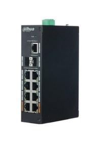 Resim Dahua Pfs3211 8Gt 120 8 Port Poe 11 Port Gigabit Switch 