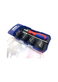 Resim Workpro Wp200516 18 Parça Profesyonel Cr-v Cırcırlı Hassas/elektronikçi Bits Tornavida Seti 