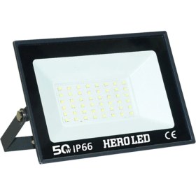 Resim 50W Tablet Smd LED Projektör, Beyaz Işık ile Güçlü ve Parlak Aydınlatma 