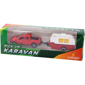 Resim Weigo Oyuncak Karavan Kırmızı 