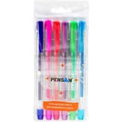 Resim Tükenmez Kalem My-King Jel 6 Neon Renk Pe02227Jk00N6 Pensan
