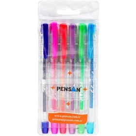 Resim Tükenmez Kalem My-King Jel 6 Neon Renk Pe02227Jk00N6 